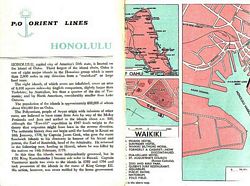 PORT OF CALL INFORMATION: HONOLULU
