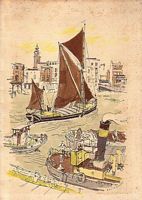 S.S. ORONTES - MENU: "Thames Barge"