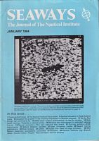 SEAWAYS - The Journal of The Nautical Institute - 1984