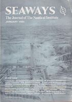 SEAWAYS - The Journal of The Nautical Institute - 1985