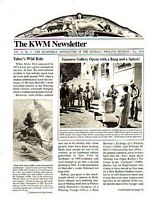 THE KWM NEWSLETTER - The Quarterly Newsletter of the Kendall Whaling Museum - Vol 12, No. 3