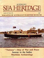 AUSTRALIAN SEA HERITAGE - Magazine of the Australia's Maritime Museums - 1991, No. 29