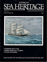 AUSTRALIAN SEA HERITAGE - Magazine of the Australia's Maritime Museums - 1994, No. 39