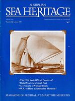 AUSTRALIAN SEA HERITAGE - Magazine of the Australia's Maritime Museums - 1995, No. 42