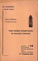 BULLETIN DE LA SOCIETE D'ETUDES HISTORIQUES DE LA NOUVELLE-CALEDONIE  (S.E.H. No. 19)