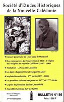 BULLETIN DE LA SOCIETE D'ETUDES HISTORIQUES DE LA NOUVELLE-CALEDONIE - S.E.H. No.156