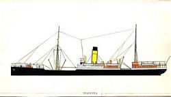 STEEL STEAMSHIP "INNAMINCKA"