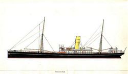 STEEL STEAMSHIP "ZEALANDIA"