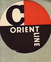 ORIENT LINE - Baggage Label "C"