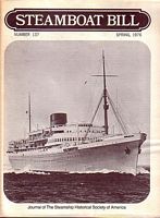 STEAMBOAT BILL - Volume XXXIII, issues 137, 138, 139 & 140 - 1976