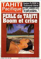 PERLE DE TAHITI: Boom et Crise  (in TAHITI PACIFIQUE - No. 38)