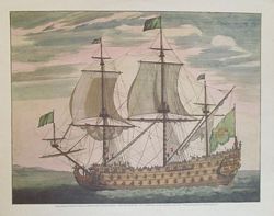 Hempel reprints of 3 Wooden Warships: GALERE - VAISSEAU DE GUERRE - VAISSEAU DE104 CANONS 