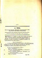 THE HARBOUR BOARDS ACT, 1890 - A BILL, for the better REGULATION, MANAGEMENT, and IMPROVEMENT of HARBOURS, and for other purposes relating thereto