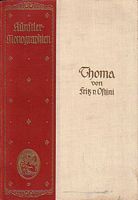THOMA (in K&uuml;nstler Monographien No. 46)
