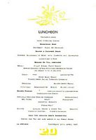 S.S. ARCADIA - Luncheon Menu 27th April 1967