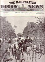 THE SAMOAN CRISIS: BRITISH AND UNITED STATES WAR-SHIPS AT APIA  (in The London Illustrated News, May 6, 1899) 