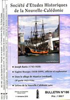 SOCIETE D'ETUDES HISTORIQUES DE LA NOUVELLE-CALEDONIE - S.E.H. BULLETINS: 186, 187, 188 & 189 - 2016