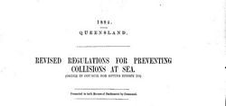 Order in Council for Giving Effect to REVISED REGULATIONS FOR PREVENTING COLLISIONS AT SEA