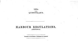 HARBOUR REGULATIONS (Additional)