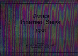 JANE'S FIGHTING SHIPS 1935 (issued December 1935)