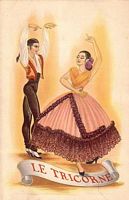 s.s. "CARTHAGE" - Dinner Menu - LE TRICORNE