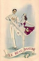 s.s. "CARTHAGE" - Dinner Menu - LE BEAU DANUBE