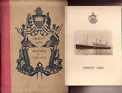 RECORDS OF A VOYAGE - S.S. ORMONDE, Voyage 58 "Home", 1938