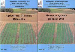 AGRICULTURE CALEDONIENNE - M&eacute;mento Agricole Donn&eacute;es 2016 / Agricultural Memento Data 2016
