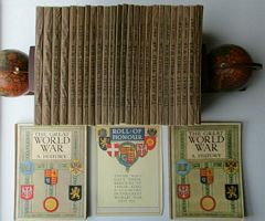THE GREAT WORLD WAR - A HISTORY  (complete set of 9 Volumes with 27 Issues)