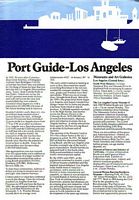 PORT GUIDE - LOS ANGELES