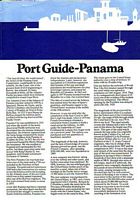 PORT GUIDE - PANAMA