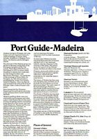 PORT GUIDE - MADEIRA