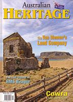 THE LAST VOYAGE OF HMS BEAGLE -  (in Australian Heritage, No. 17)