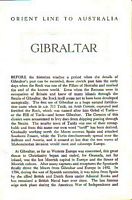 PORTS OF CALL:  GIBRALTAR