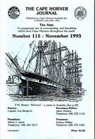 THE CAPE HORNER JOURNAL - No. 115, November 1993