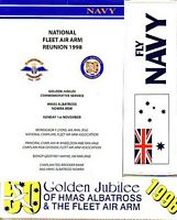NATIONAL R.A.N. FLEET AIR ARM REUNION 1st November 1998, Golden Jubilee - HMAS ALBATROSS