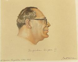 PORTRAIT - TAUFA'AHAU TUPOU IV, KAWAI, TONGATAPU.