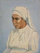 PORTRAIT - SISTER MARY FINBAR, DAIO VILLAGE, MILNE BAY