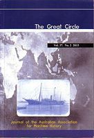 THE GREAT CIRCLE - Journal of the Australian Association for Maritime History -  Volume 37, No. 2, 2015