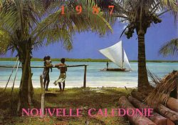 CALENDRIER  1987 - NOUVELLE-CALEDONIE