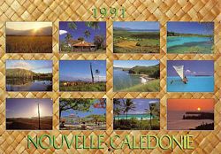 CALENDRIER  1991 - NOUVELLE-CALEDONIE