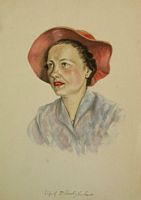 PORTRAIT - WIFE OF DR. ROWLY RICHARDS
