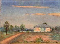 LANDSCAPE - FARMHOUSE NEAR HARRISVILLE, QLD
