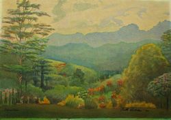 LANDSCAPE - DARADAE, NEW GUINEA