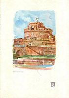 MENU - T.N. "GALILEO GALILEI": ROMA - Castel Sant'Angelo