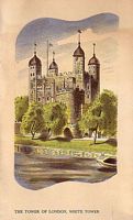 S.S. OTRANTO - MENU: "The Tower of London - White Tower"