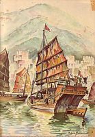 S.S. ORONSAY - MENU "Hong Kong"