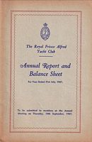 ANNUAL REPORT AND BALANCE SHEET for year ended 31st July 1961