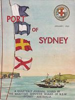 PORT OF SYDNEY.  Volume 4, No. 3, January, 1953