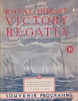 ROYAL HOBART VICTORY REGATTA - Official Souvenir Programme  (9th to 12th February 1946)